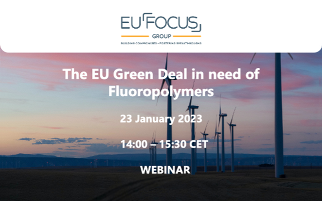 The EU Green Deal in need of Fluoropolymers